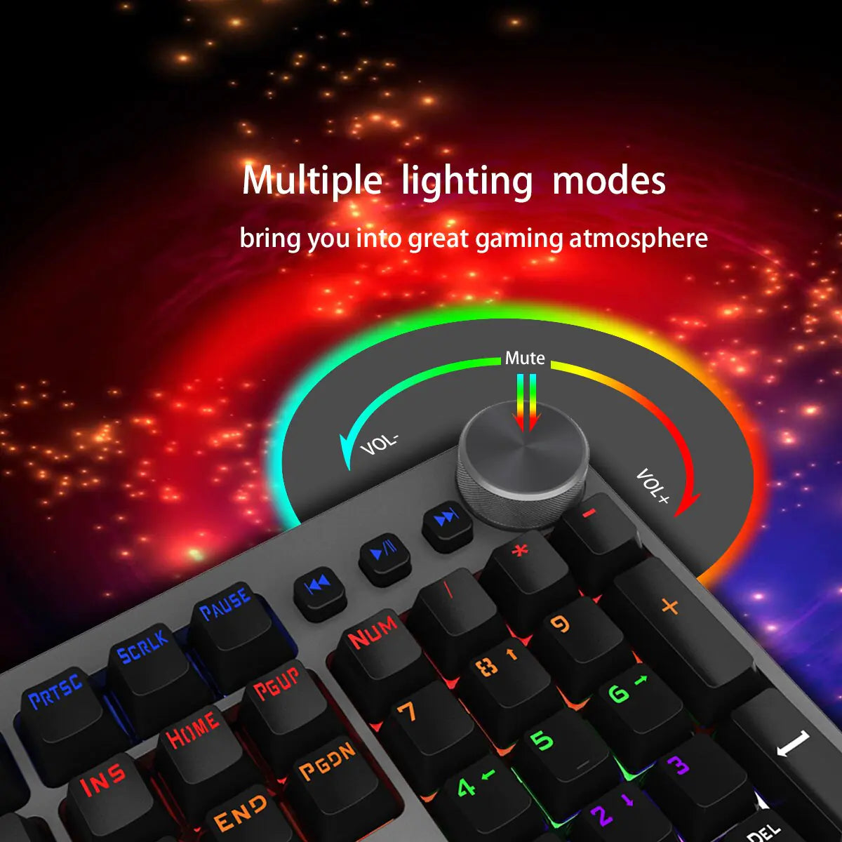 Wired Backlit Gaming Keyboard